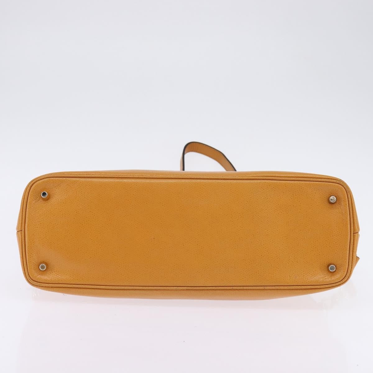 Versace Vintage Sun Zip Satchel Embossed Leather