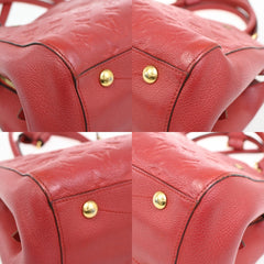 Louis Vuitton Montaigne Handbag Monogram Empreinte Leather