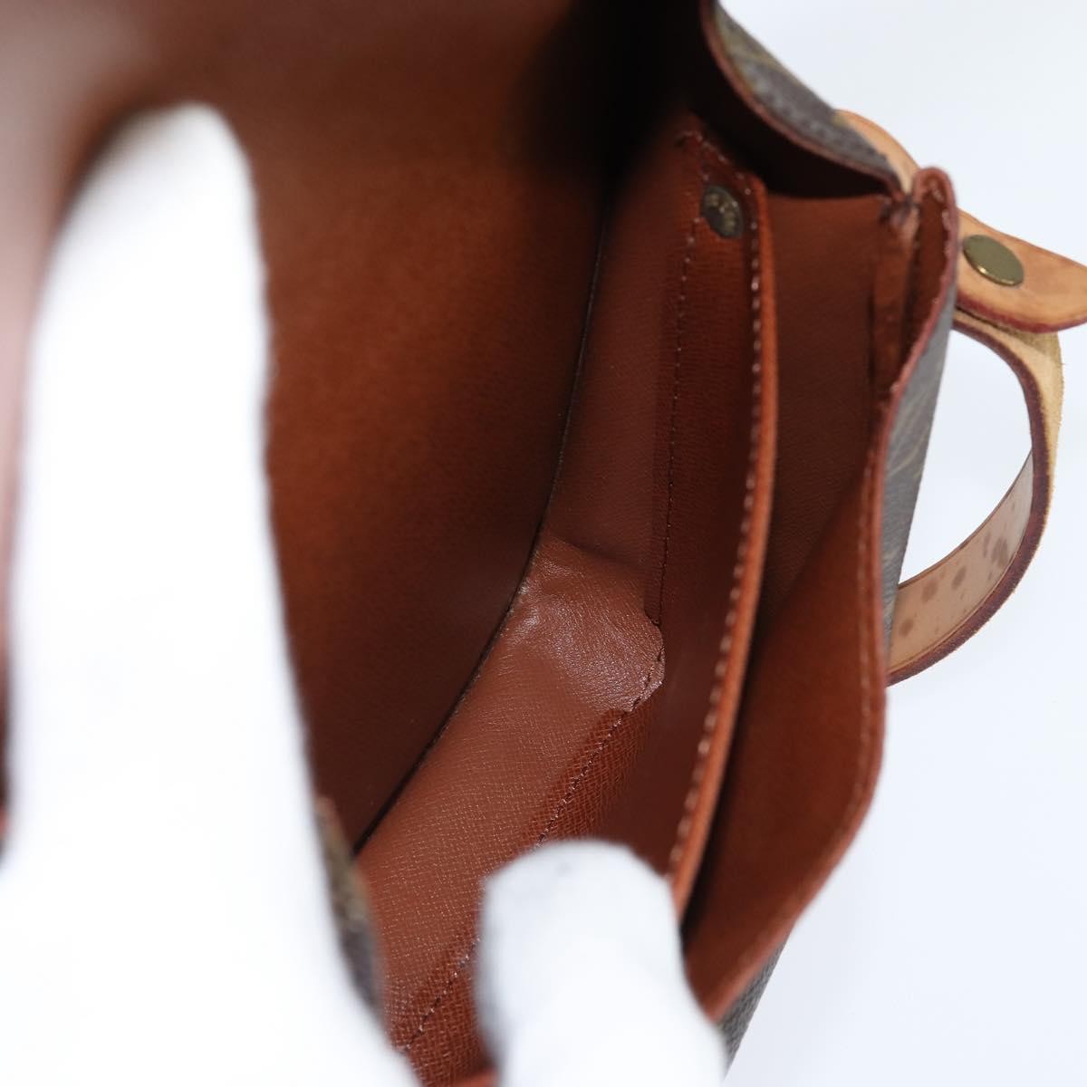 Louis Vuitton Cartouchiere Handbag Monogram Canvas