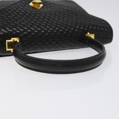 Bally Vintage Handbag Quilted Leather