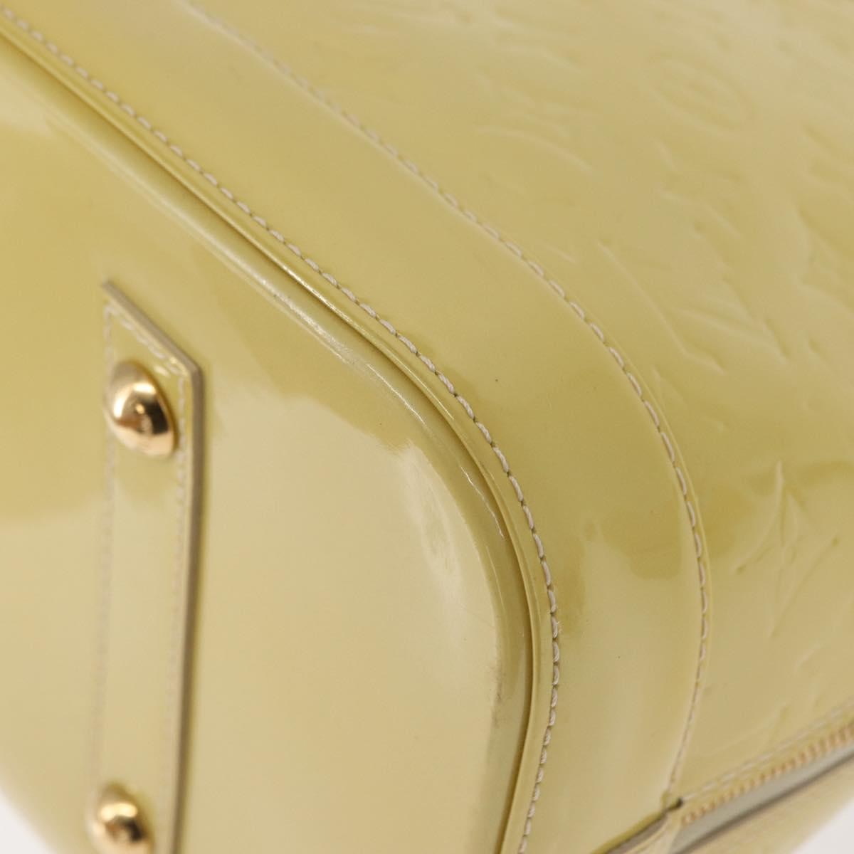Louis Vuitton Alma Handbag Monogram Vernis