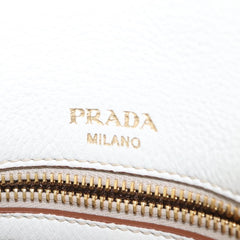 Prada Flap Crossbody Bag Vitello Daino