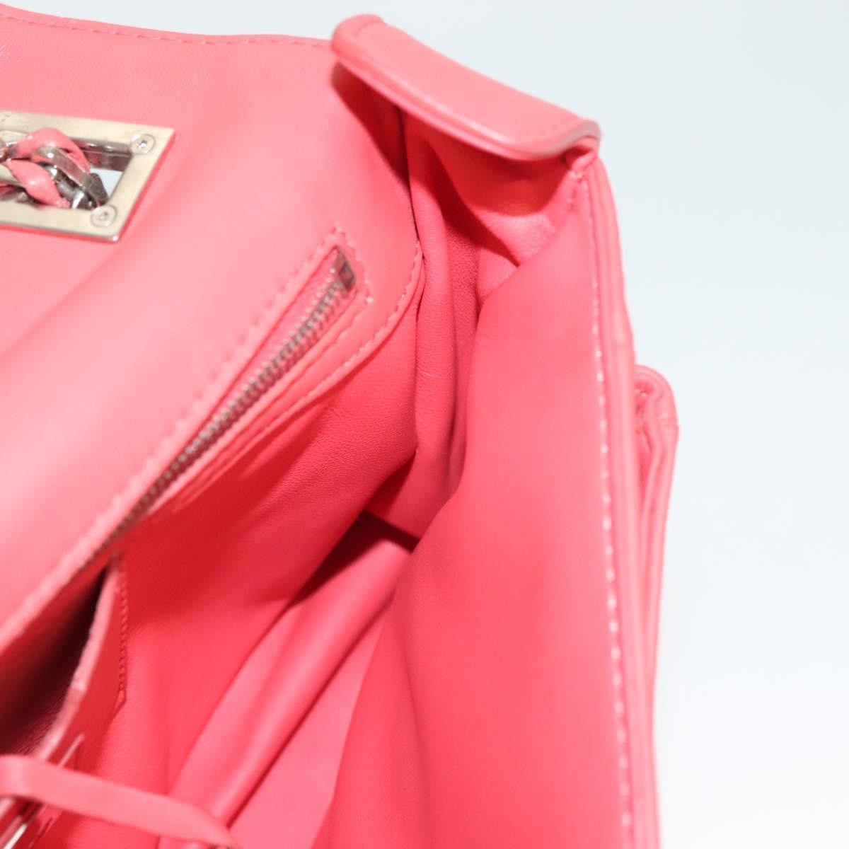 Fendi Be Baguette Flap Bag Leather