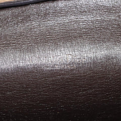 Christian Dior Vintage Trotter Flap Shoulder Bag Canvas