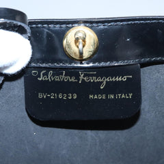 Salvatore Ferragamo Shopper Tote Patent Leather