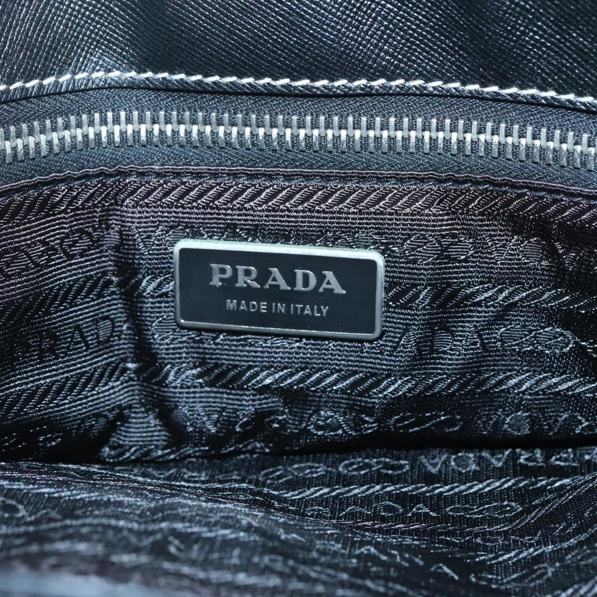 Prada Convertible Chain Tote Quilted Tessuto
