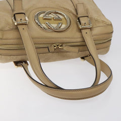 Gucci Vintage Interlocking G Shoulder Bag Leather