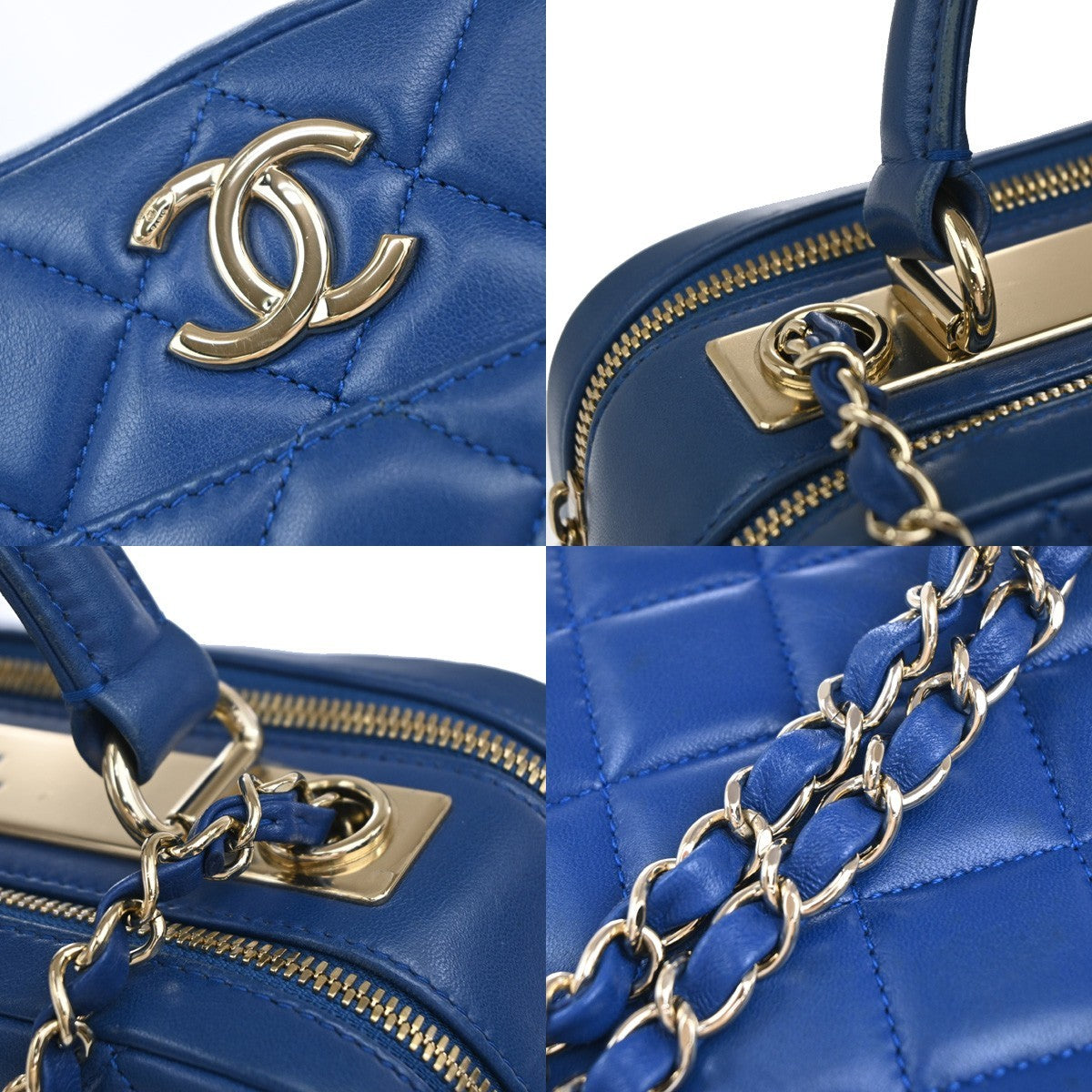 Chanel Trendy CC Bowling Bag Quilted Lambskin