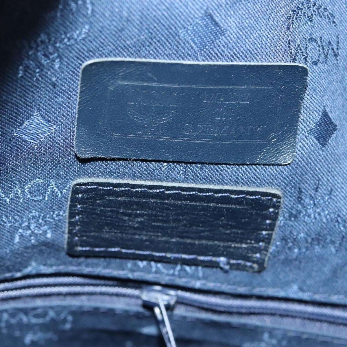 MCM Drawstring Shoulder Bag Leather