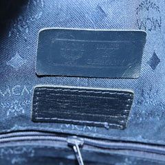 MCM Drawstring Shoulder Bag Leather