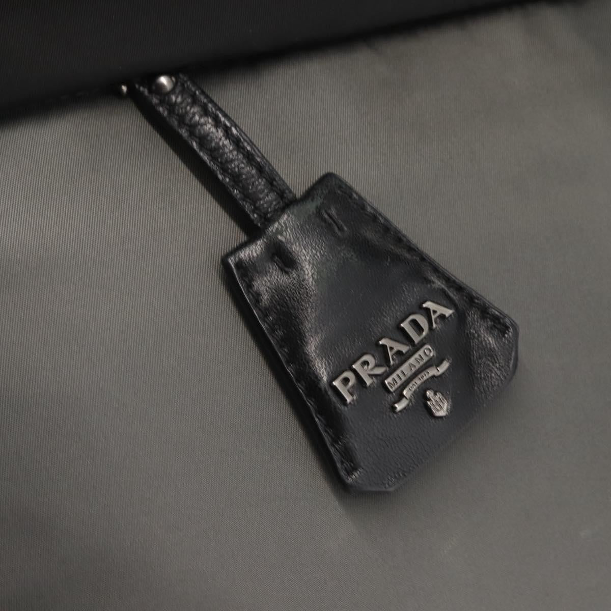 Prada Convertible Double Tote Tessuto