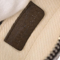 Bvlgari Logomania Shoulder Bag Canvas with Leather