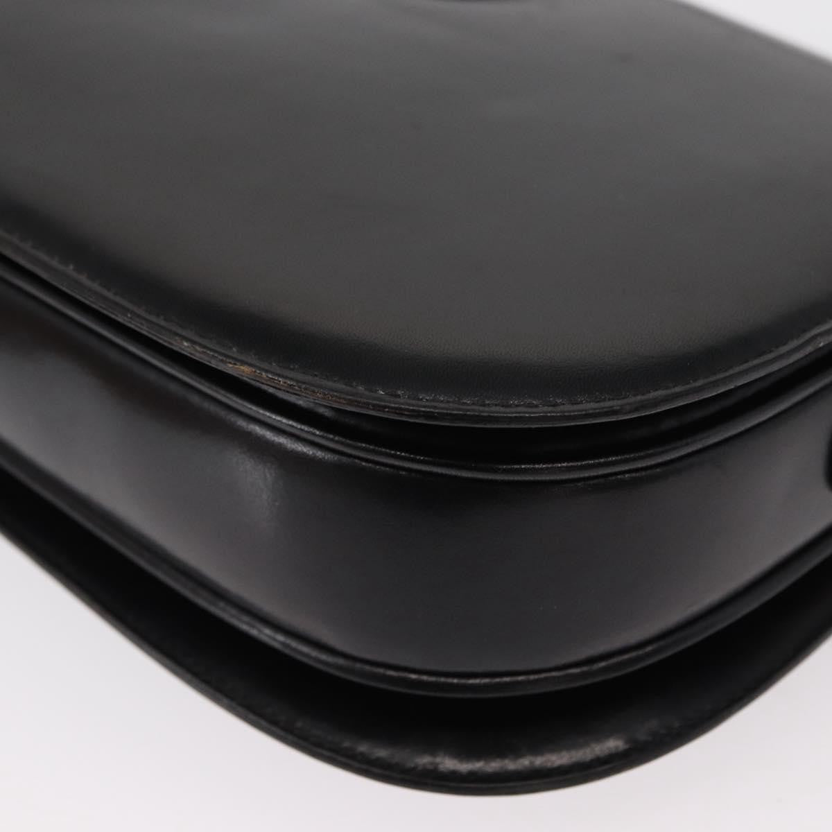 Gucci Vintage Flap Shoulder Bag Leather