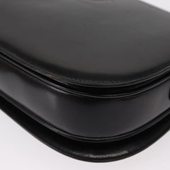 Gucci Vintage Flap Shoulder Bag Leather