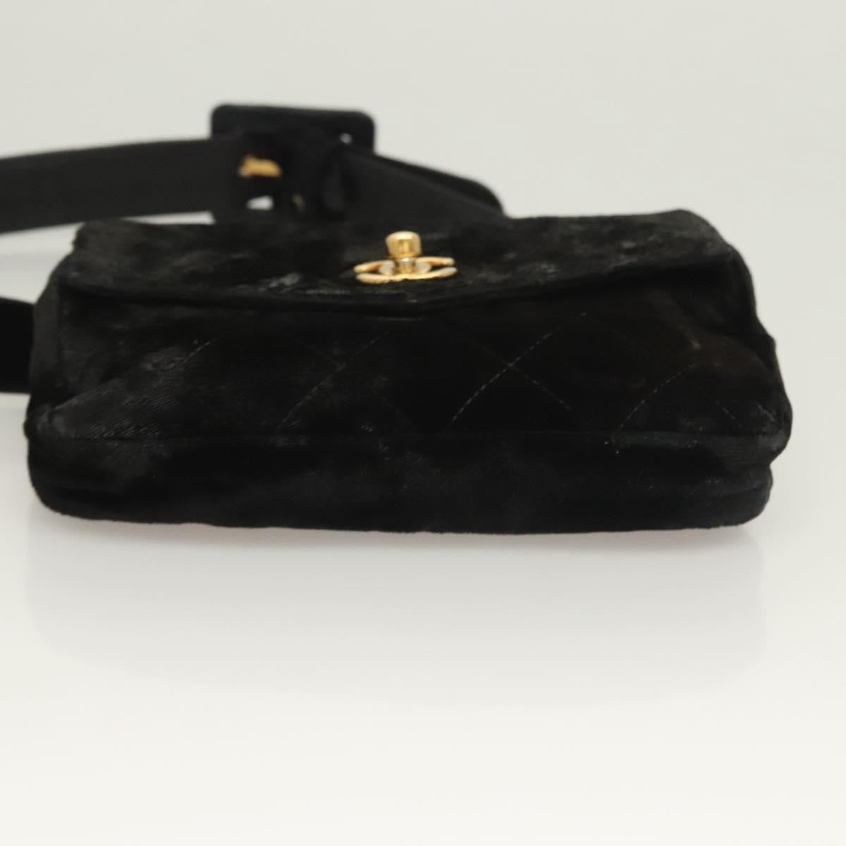 Chanel Vintage CC Flap Waist Bag Quilted Leather