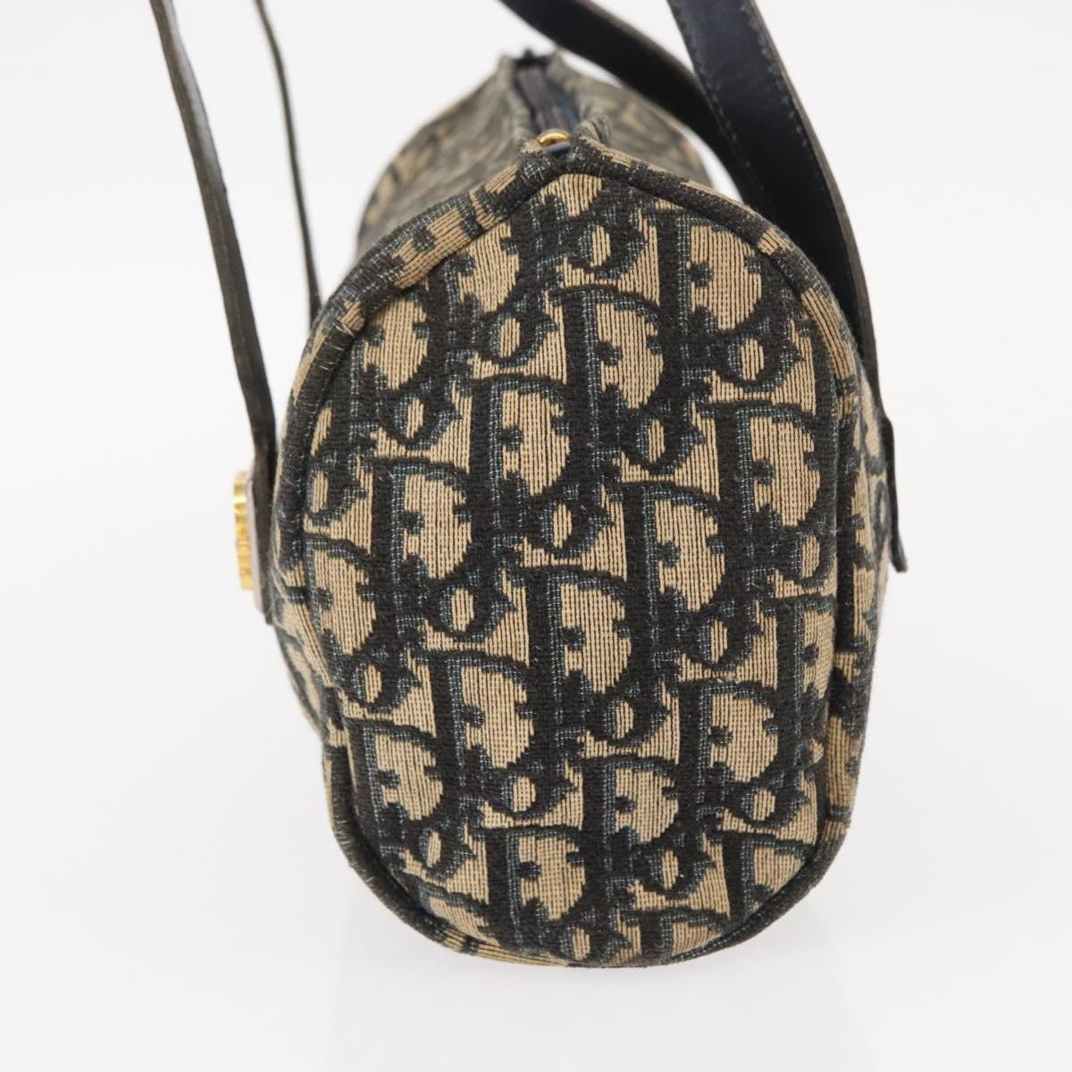 Christian Dior Vintage Trotter Handbag Canvas