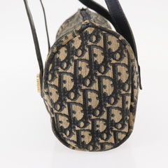 Christian Dior Vintage Trotter Handbag Canvas