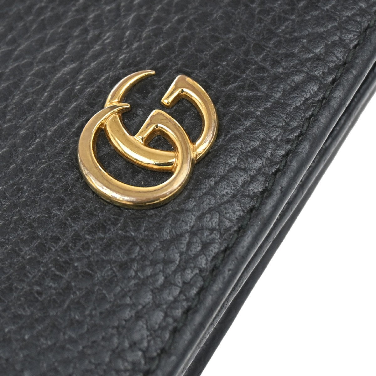 Gucci GG Marmont Flap Card Case Leather