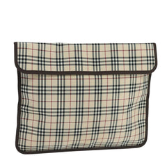 Burberry Nova Check Tote canvas check pattern