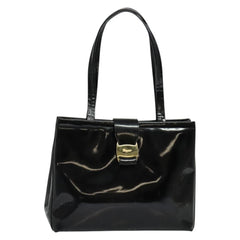 Salvatore Ferragamo Vintage Convertible Tote Patent leather