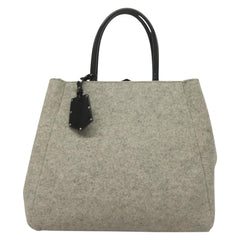 Fendi 2Jours Bag Felted Wool and Astrakhans