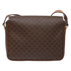 Celine Macadam Shoulder Bag PVC Leather