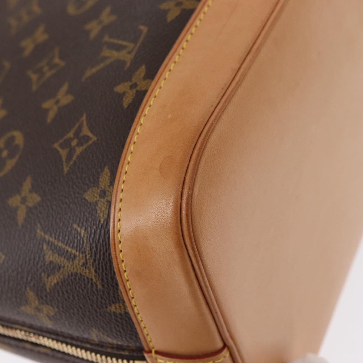 Louis Vuitton Alma Handbag Monogram Canvas