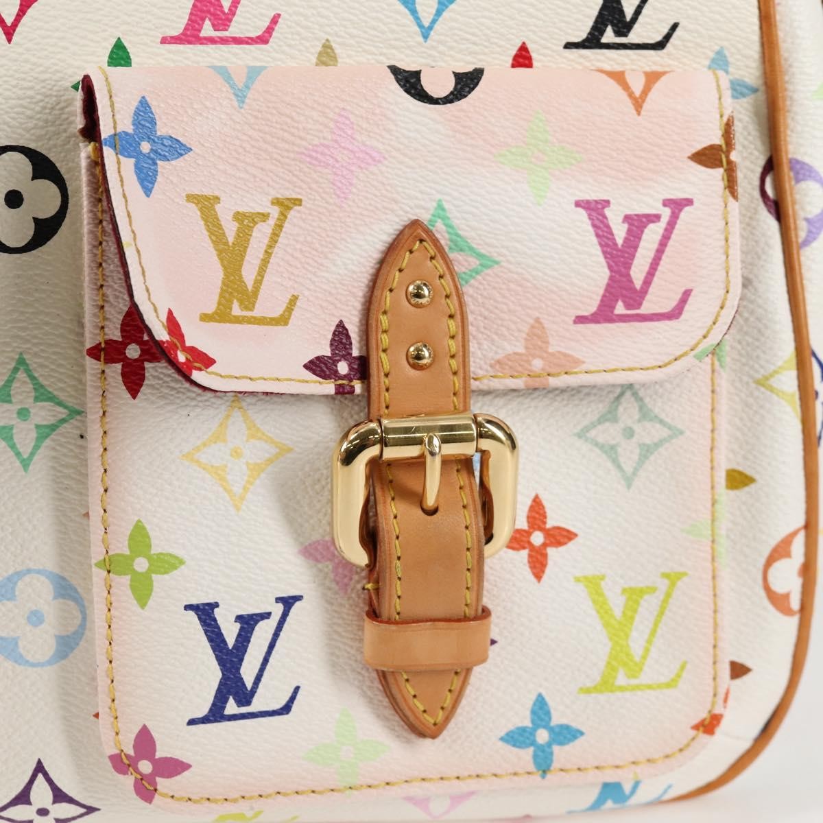 Louis Vuitton Lodge Handbag Monogram Multicolor