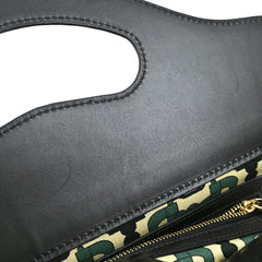 Gucci Punch Top Handle Bag Guccissima Leather