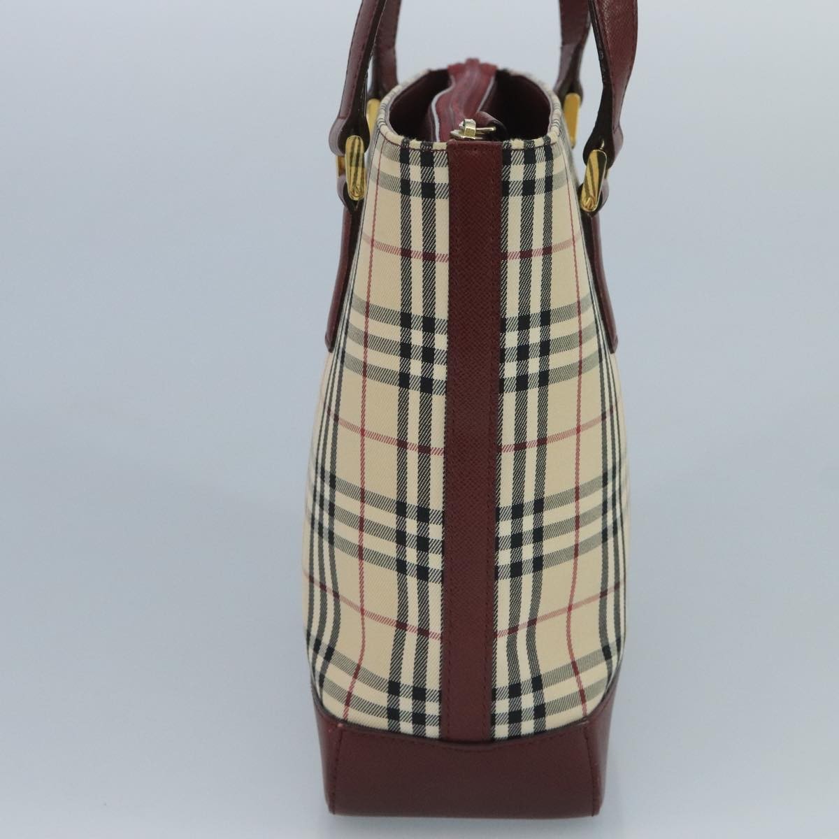 Burberry Nova Check Tote canvas check pattern