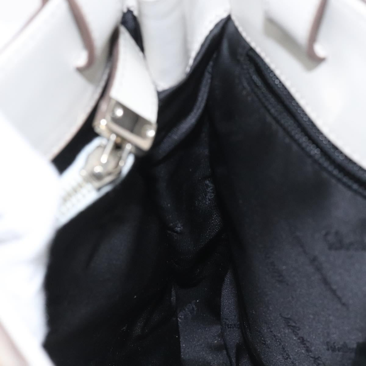 Salvatore Ferragamo Gancini Shoulder Bag Leather