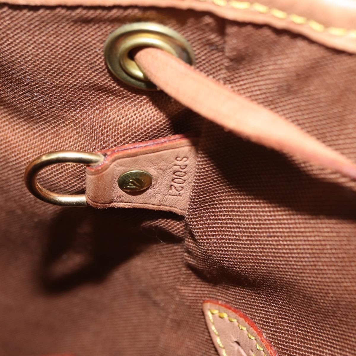 Louis Vuitton Vintage Montsouris Backpack Monogram Canvas