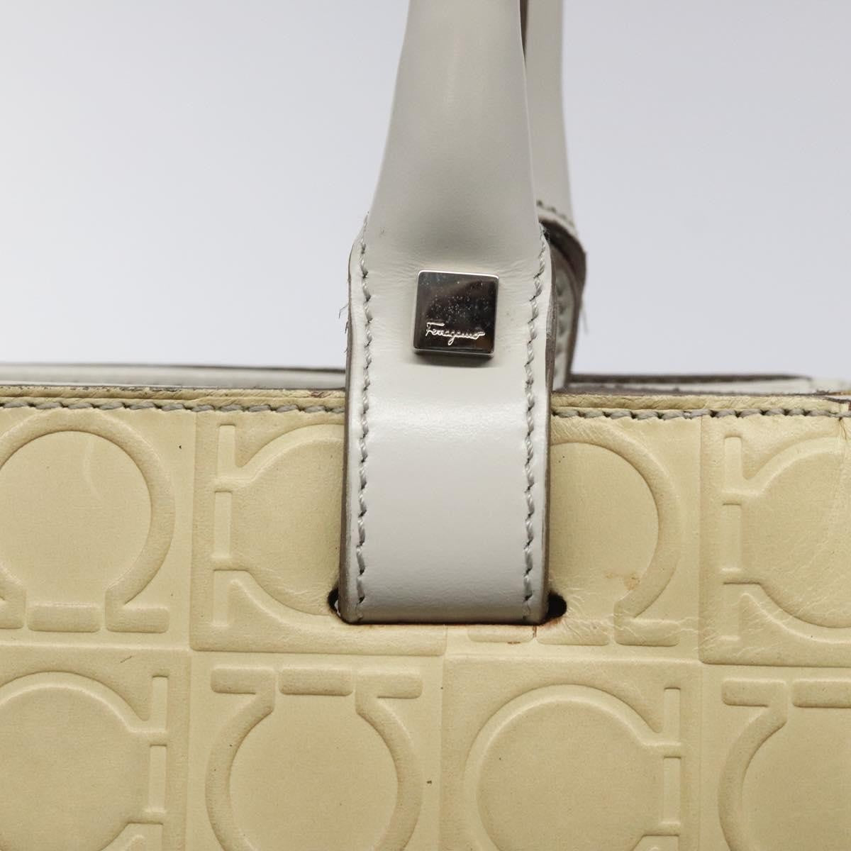 Salvatore Ferragamo Gancini Shoulder Bag Leather