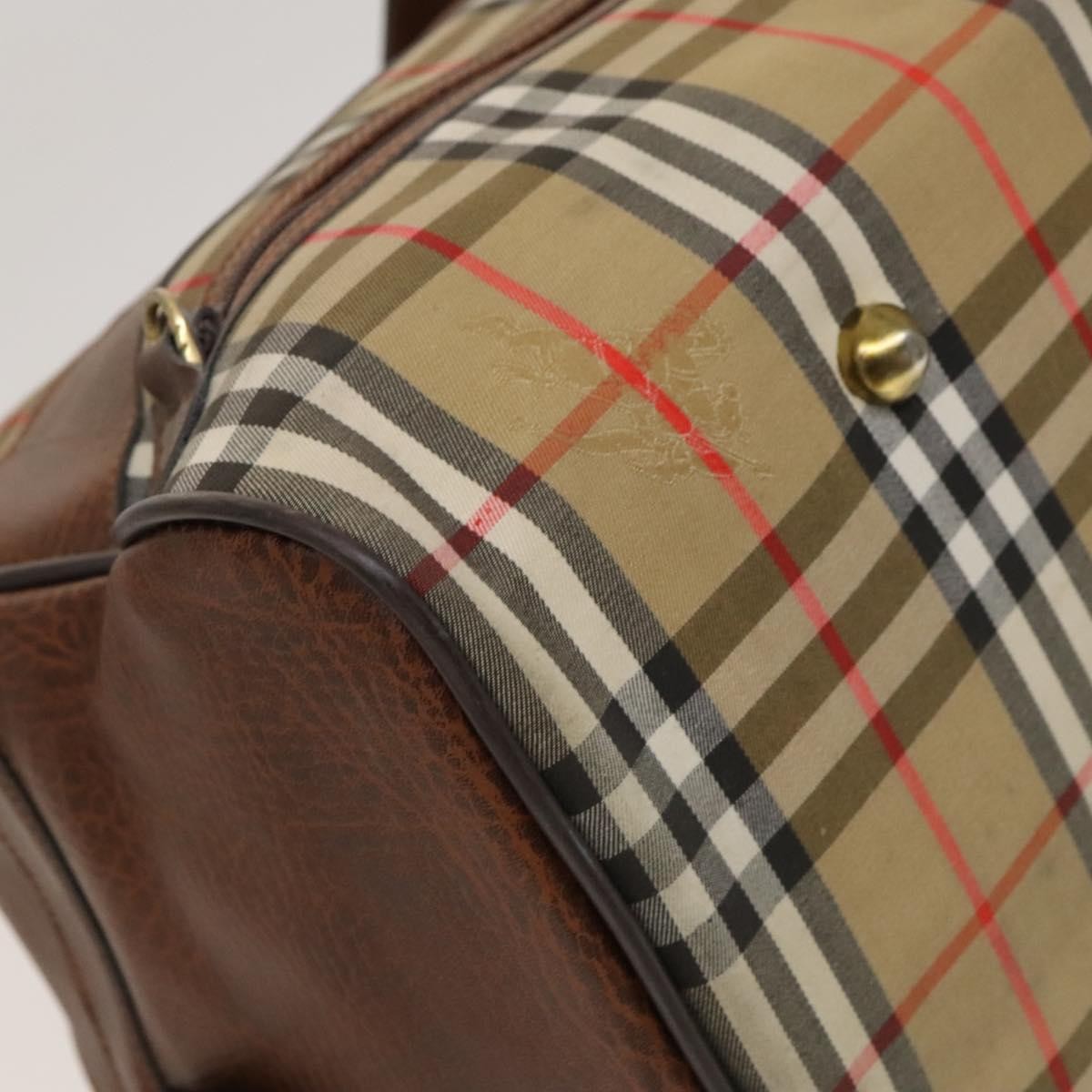 Burberry Nova check boston bag Canvas