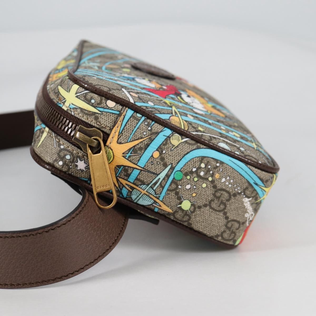 Gucci Disney Donald Duck Belt Bag Printed GG Coated Canvas