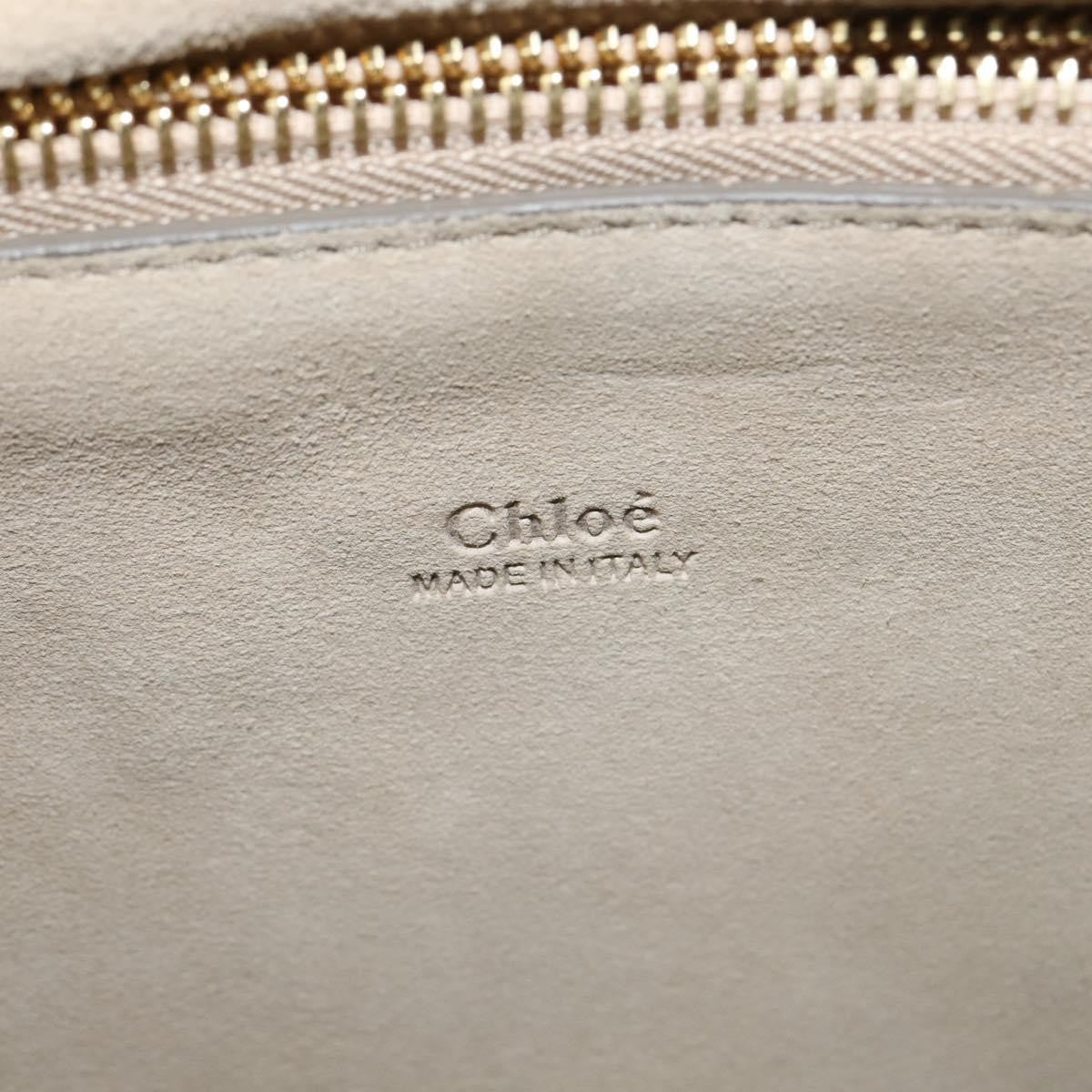 Chloe Faye Shoulder Bag Leather and Suede
