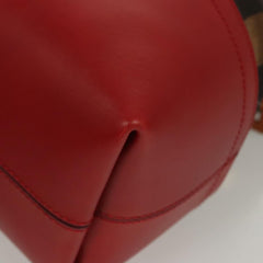 Fendi Pequin 2Bag Canvas and Leather