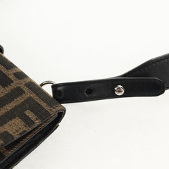 Fendi Baguette Convertible Belt Bag Zucca canvas