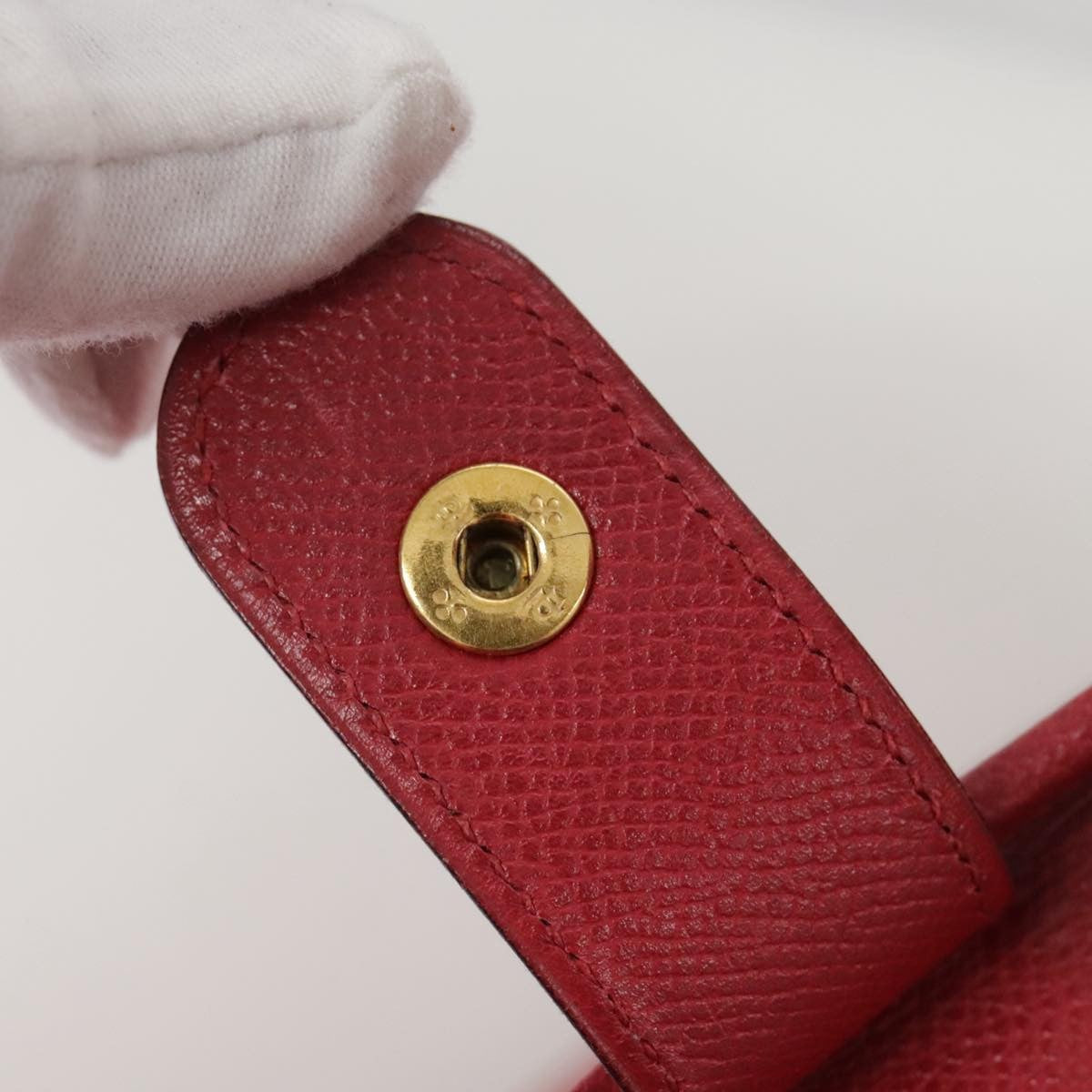 Hermes Foley cognac Handbag Leather