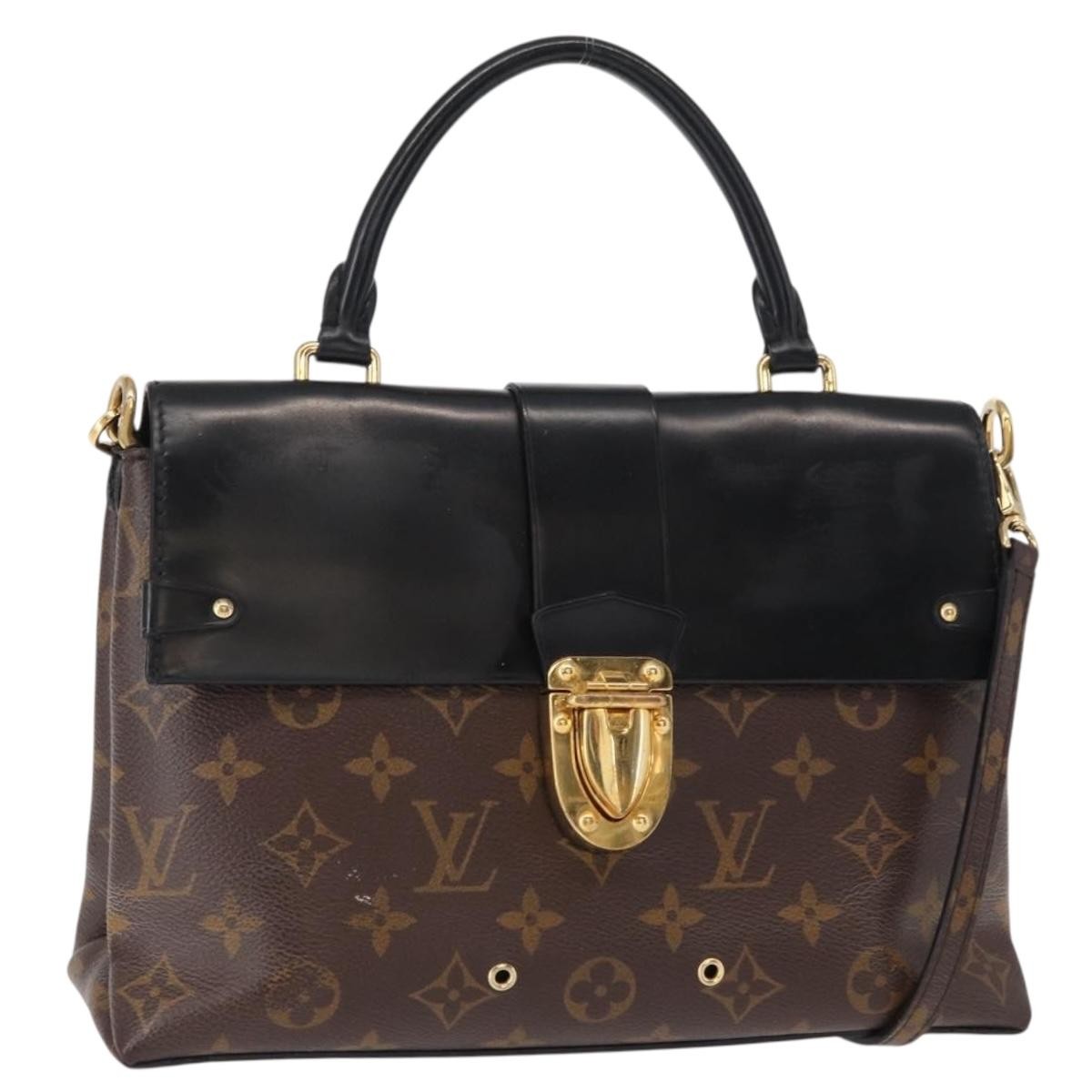 Louis Vuitton One Handle Flap Bag Monogram Canvas and Leather