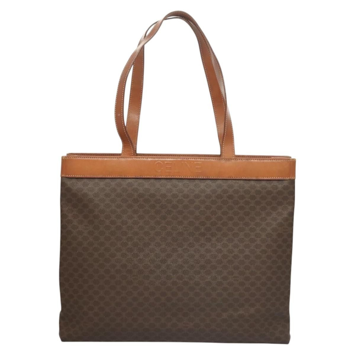 Celine Vintage Macadam Tote bag Canvas