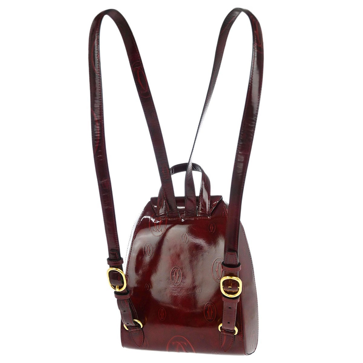 cartier Happy birthday backpack Patent leather