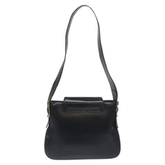 Gucci Vintage Flap Shoulder Bag Leather