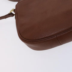 Burberry Flap Shoulder Bag Leather