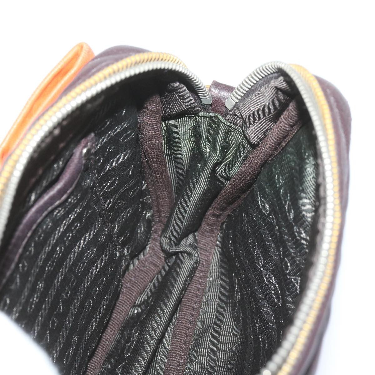 Prada Bow Camera shoulder Bag Leather