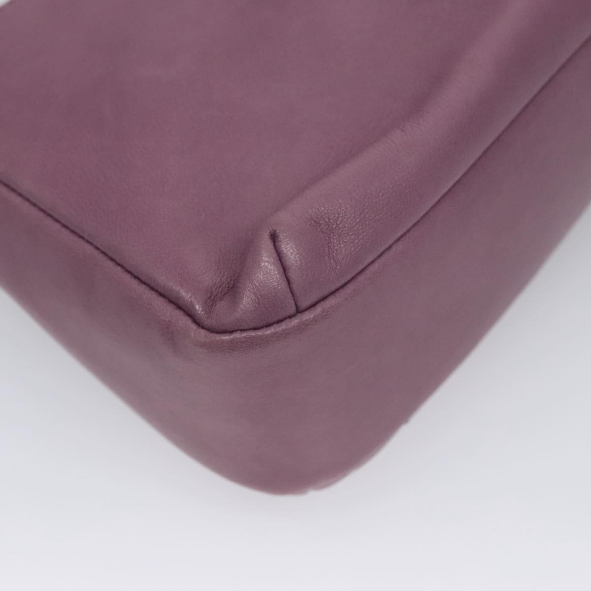 Chanel Crescent Chain Shoulder Bag Quilted Lambskin