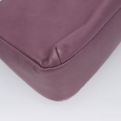 Chanel Crescent Chain Shoulder Bag Quilted Lambskin