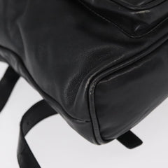 Gucci Vintage Bamboo Backpack Leather