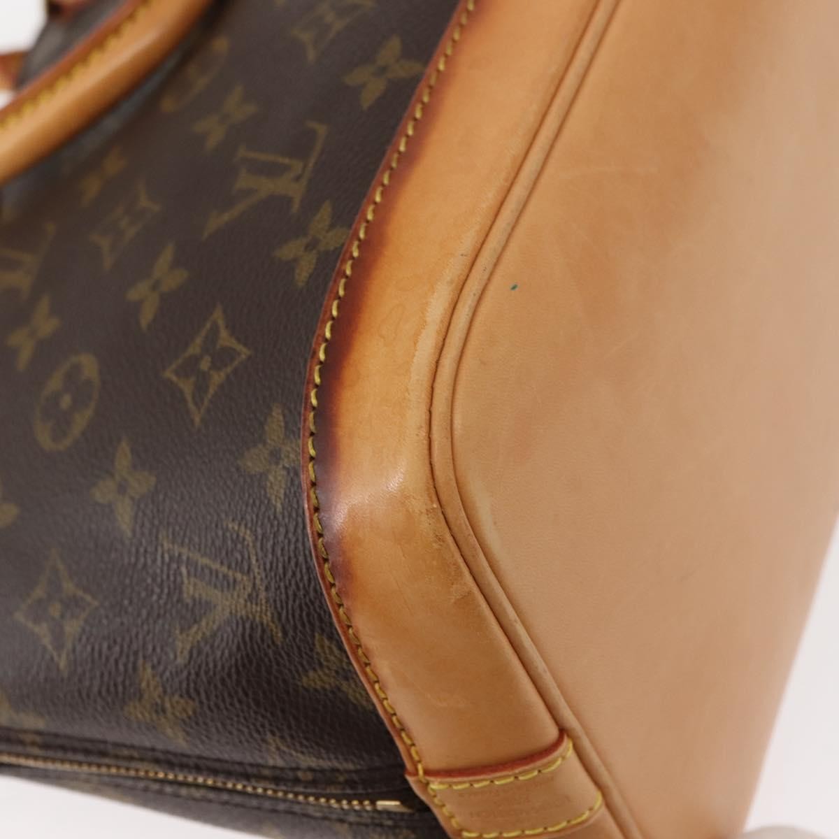 Louis Vuitton Alma Handbag Monogram Canvas
