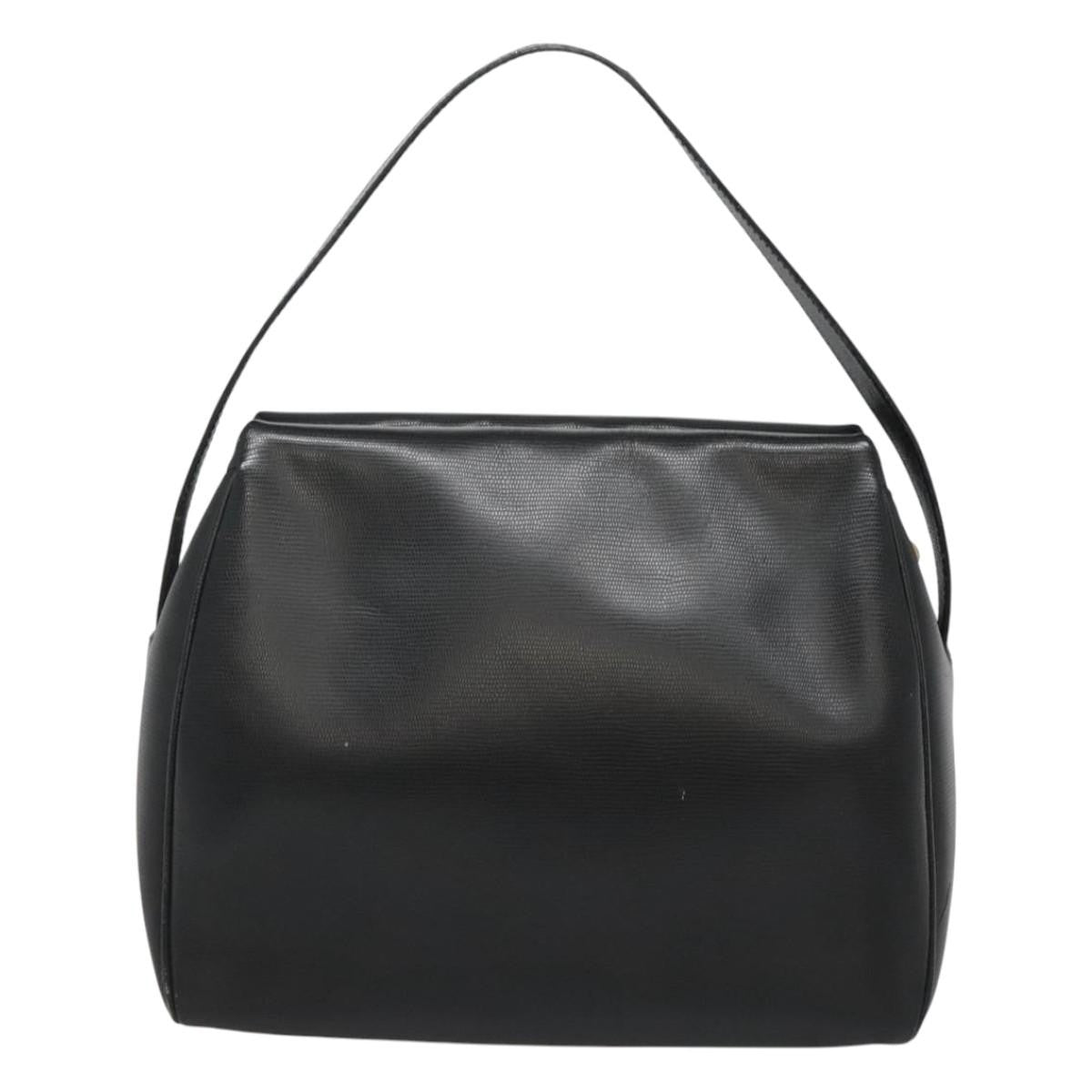 Celine Circle Logo Handbag Leather